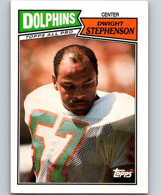 1987 Topps #242 Dwight Stephenson Dolphins NFL Football