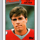 1987 Topps #249 David Archer Falcons NFL Football Image 1