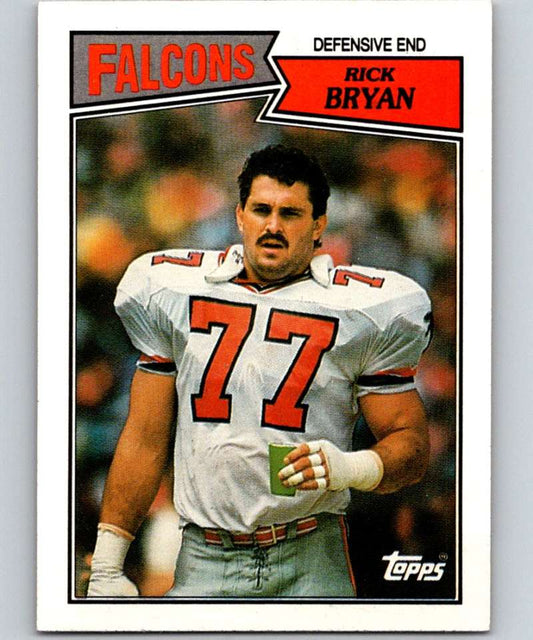 1987 Topps #257 Rick Bryan Falcons NFL Football