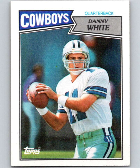 1987 Topps #261 Danny White Cowboys NFL Football