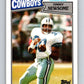 1987 Topps #265 Timmy Newsome Cowboys NFL Football Image 1