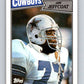 1987 Topps #268 Jim Jeffcoat Cowboys NFL Football Image 1