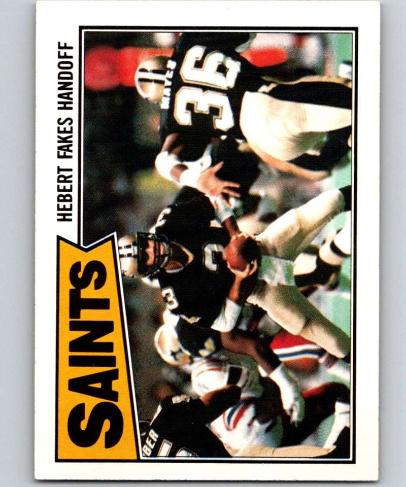 1987 Topps #272 Bobby Hebert Saints TL NFL Football Image 1