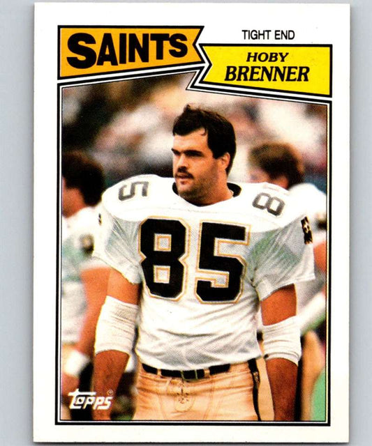1987 Topps #275 Hoby Brenner Saints NFL Football