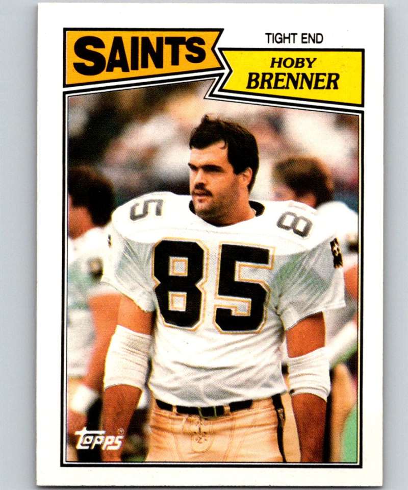 1987 Topps #275 Hoby Brenner Saints NFL Football