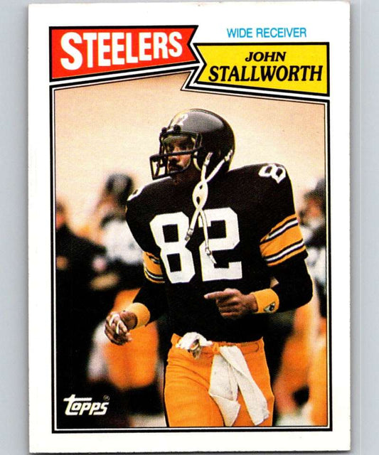 1987 Topps #288 John Stallworth Steelers UER NFL Football