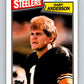 1987 Topps #289 Gary Anderson Steelers NFL Football Image 1