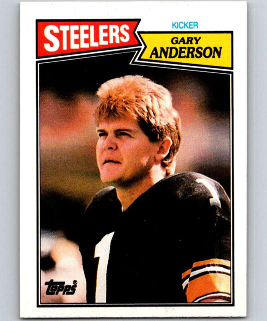 1987 Topps #289 Gary Anderson Steelers NFL Football Image 1