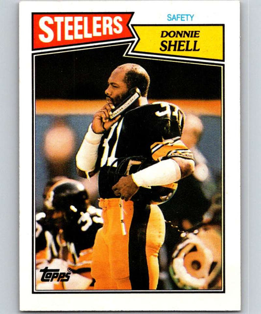 1987 Topps #293 Donnie Shell Steelers NFL Football