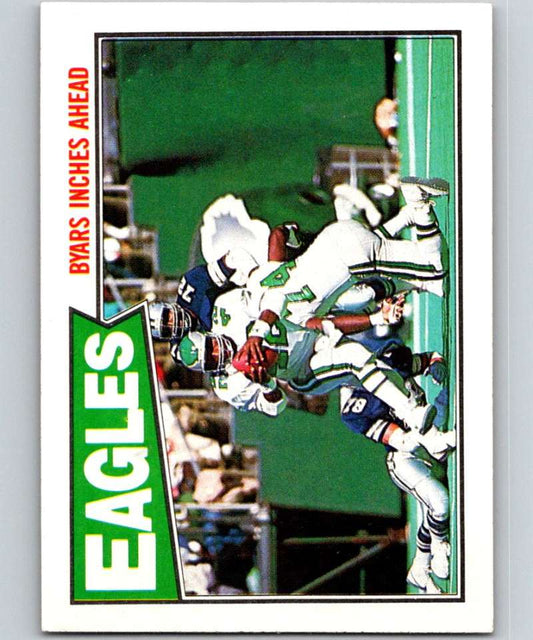 1987 Topps #294 Keith Byars Eagles TL NFL Football Image 1
