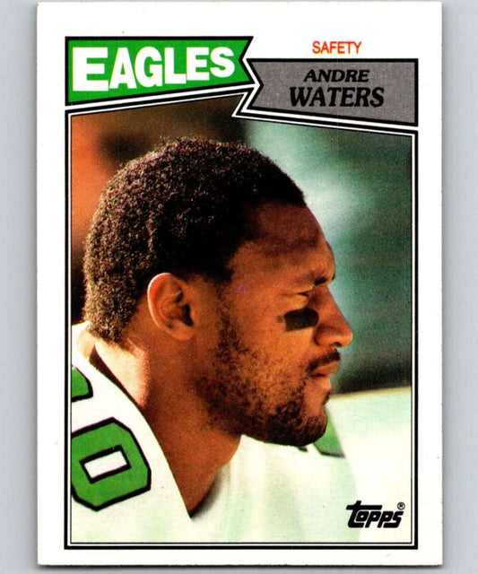 1987 Topps #305 Andre Waters RC Rookie Eagles NFL Football Image 1