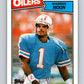 1987 Topps #307 Warren Moon Oilers NFL Football