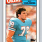 1987 Topps #314 Ray Childress Oilers NFL Football Image 1