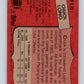 1987 Topps #318 Chuck Long RC Rookie Lions NFL Football