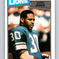 1987 Topps #319 James Jones Lions NFL Football Image 1