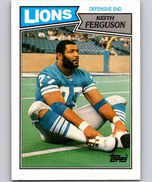 1987 Topps #326 Keith Ferguson Lions NFL Football Image 1