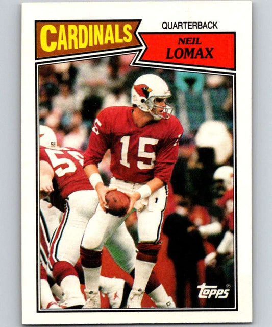 1987 Topps #329 Neil Lomax Cardinals NFL Football