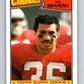 1987 Topps #332 Vai Sikahema RC Rookie Cardinals NFL Football Image 1
