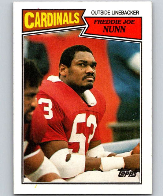 1987 Topps #337 Freddie Joe Nunn Cardinals NFL Football