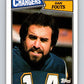 1987 Topps #340 Dan Fouts Chargers NFL Football