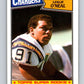 1987 Topps #347 Leslie O'Neal RC Rookie Chargers NFL Football Image 1
