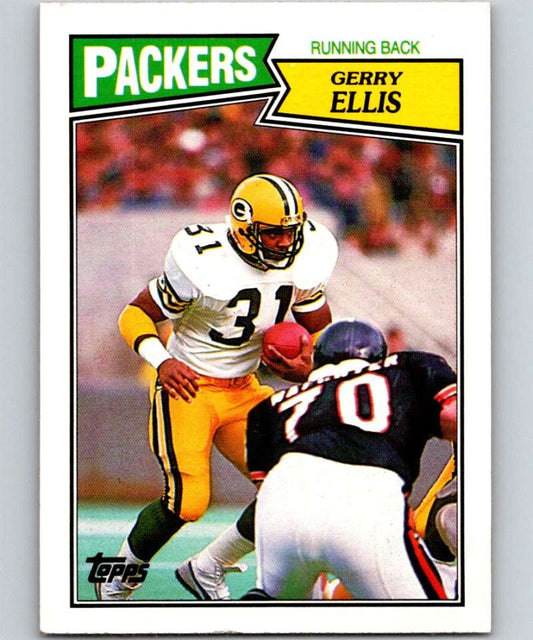 1987 Topps #353 Gerry Ellis Packers NFL Football Image 1