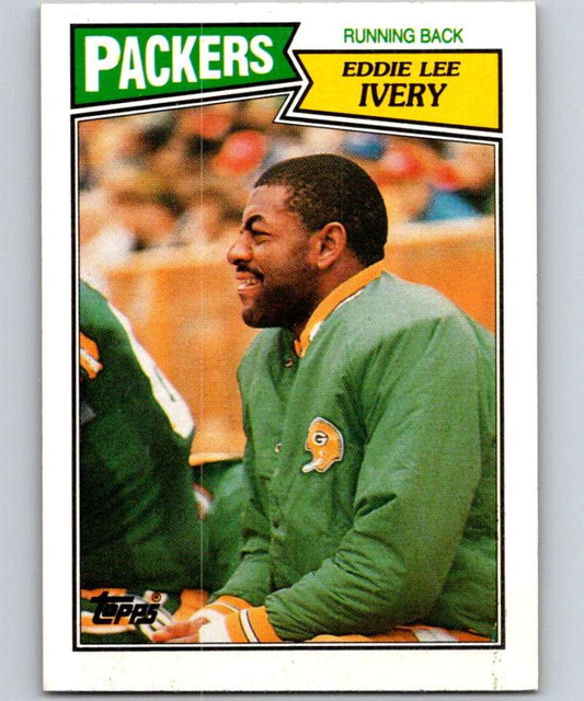 1987 Topps #357 Eddie Lee Ivery Packers NFL Football Image 1