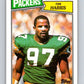 1987 Topps #358 Tim Harris RC Rookie Packers NFL Football Image 1