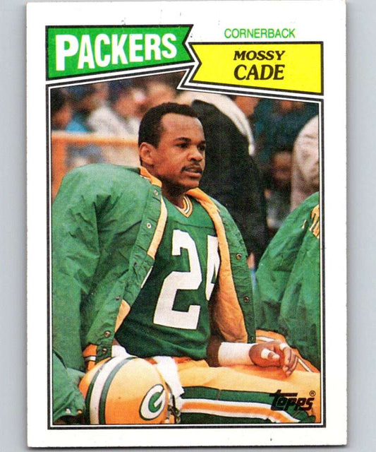 1987 Topps #360 Mossy Cade Packers NFL Football Image 1
