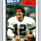 1987 Topps #362 Jim Kelly RC Rookie Bills NFL Football
