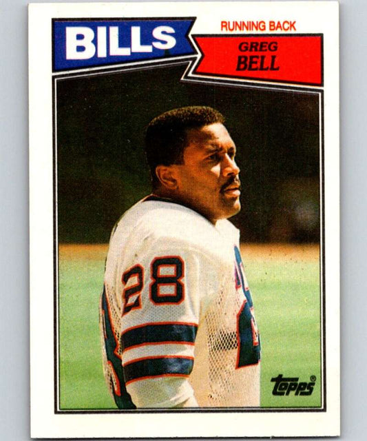 1987 Topps #364 Greg Bell Bills NFL Football Image 1
