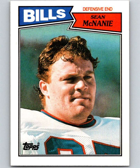 1987 Topps #367 Sean McNanie Bills NFL Football