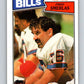 1987 Topps #368 Fred Smerlas Bills NFL Football Image 1
