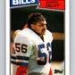 1987 Topps #370 Darryl Talley Bills NFL Football Image 1