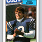 1987 Topps #379 Rohn Stark Colts NFL Football