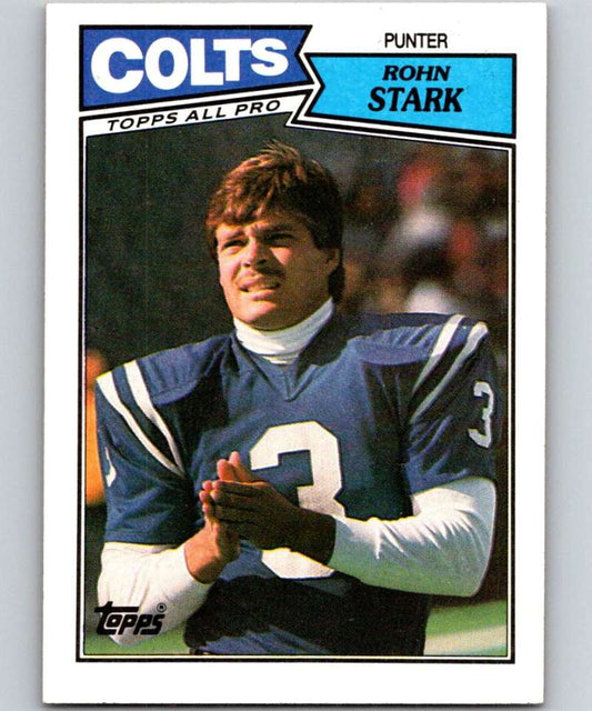 1987 Topps #379 Rohn Stark Colts NFL Football