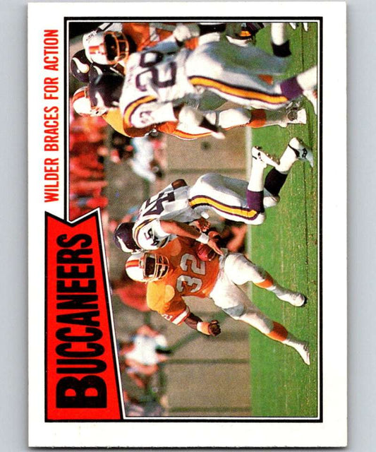 1987 Topps #383 James Wilder Buccaneers TL NFL Football