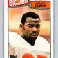 1987 Topps #387 Gerald Carter Buccaneers NFL Football Image 1
