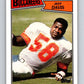 1987 Topps #392 Jeff Davis Buccaneers NFL Football Image 1