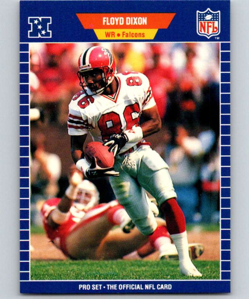 1989 Pro Set #7 Floyd Dixon Falcons NFL Football Image 1