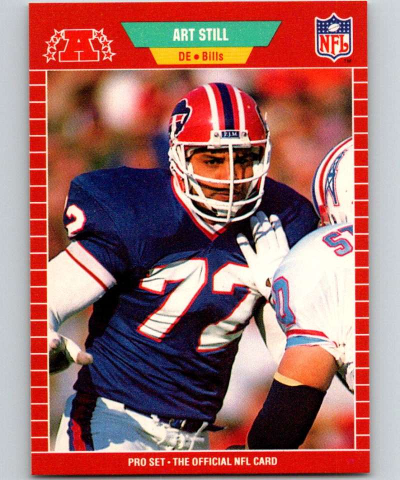 1989 Pro Set #30 Art Still Bills NFL Football Image 1