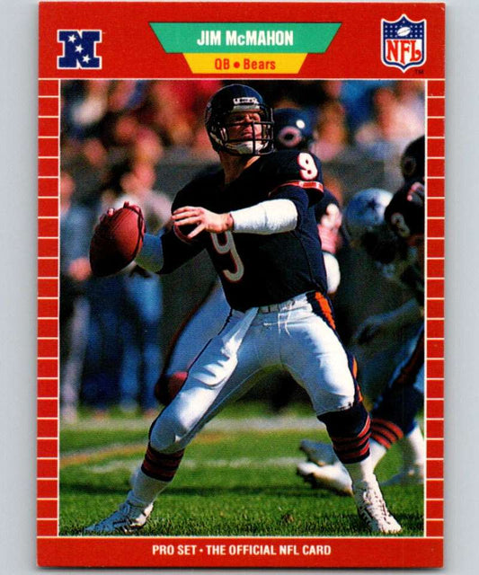 1989 Pro Set #44 Jim McMahon Bears NFL Football