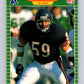 1989 Pro Set #48 Ron Rivera Bears NFL Football Image 1