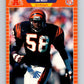 1989 Pro Set #62 Joe Kelly RC Rookie Bengals NFL Football Image 1