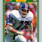 1989 Pro Set #108 Karl Mecklenburg Broncos NFL Football Image 1