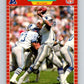 1989 Pro Set #122 Chuck Long Lions NFL Football Image 1