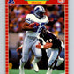 1989 Pro Set #123 Pete Mandley Lions NFL Football Image 1