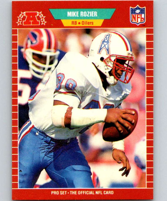 1989 Pro Set #152 Mike Rozier Oilers NFL Football Image 1