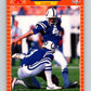 1989 Pro Set #156 Dean Biasucci Colts NFL Football Image 1