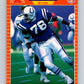 1989 Pro Set #162 Jon Hand Colts NFL Football Image 1
